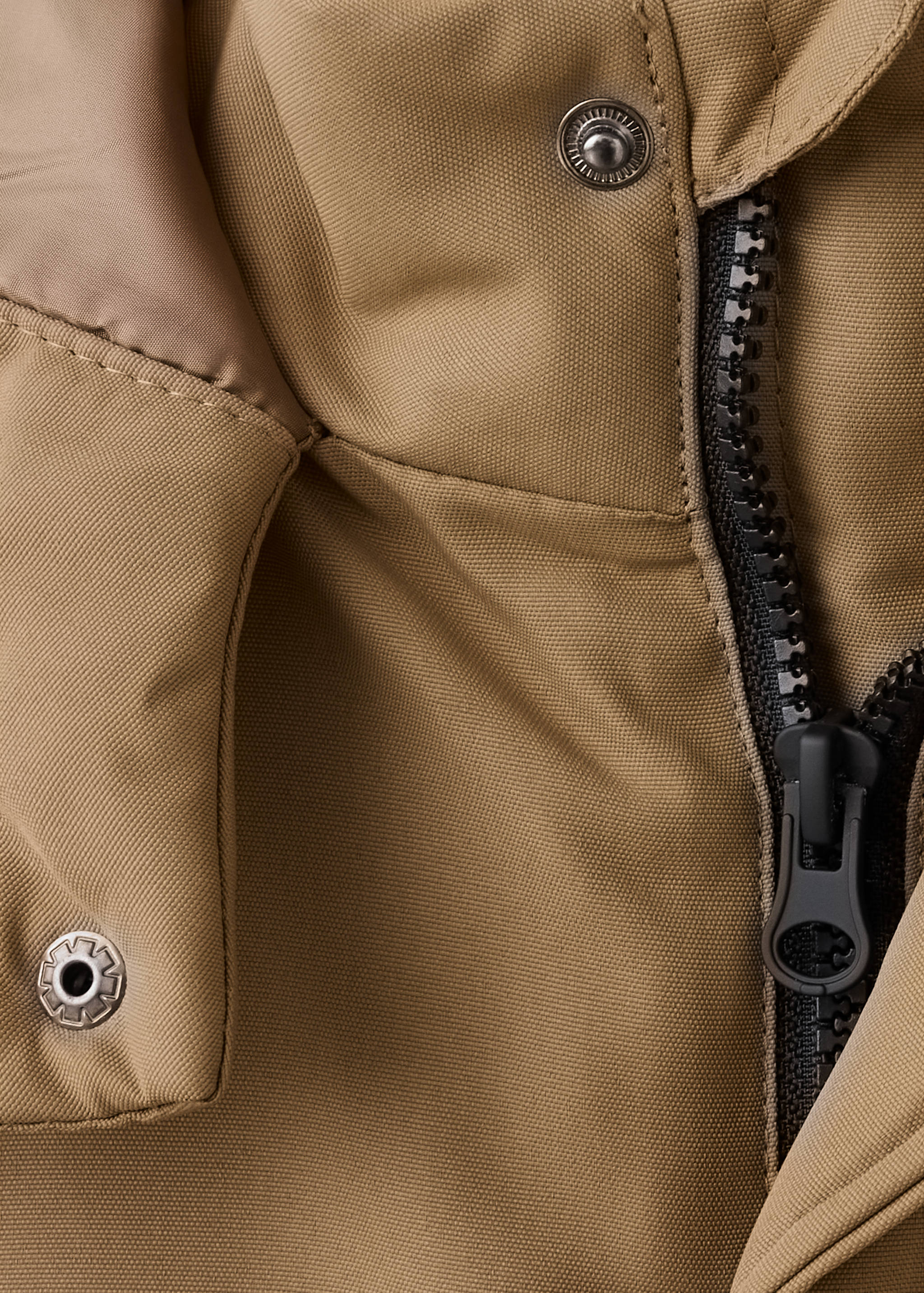 Oversized hooded anorak - Details of the article 8