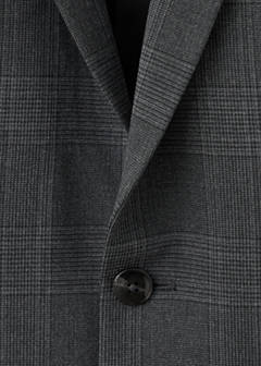 Super slim-fit suit jacket in stretch fabric — Dark Heather Grey 7