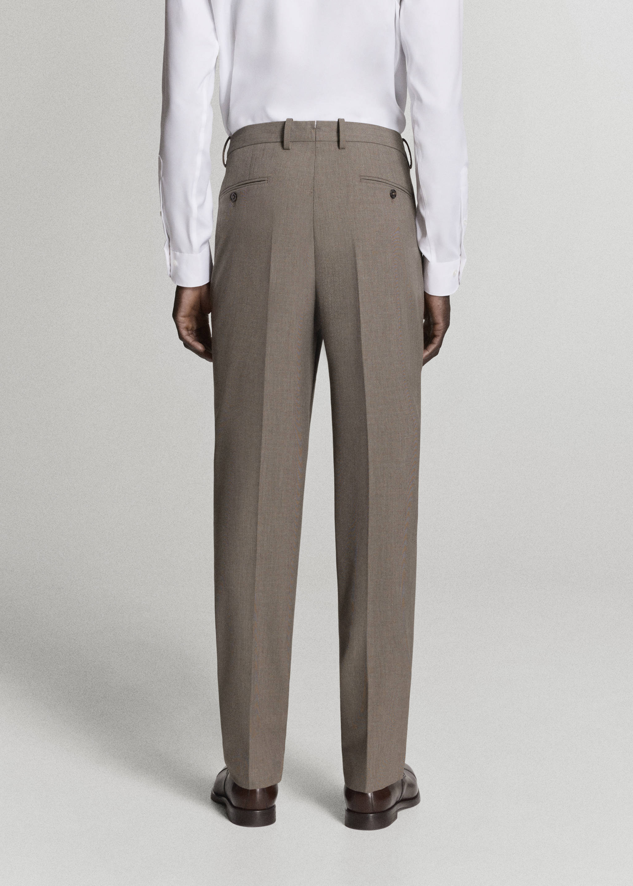 London regular-fit trousers - Reverse of the article