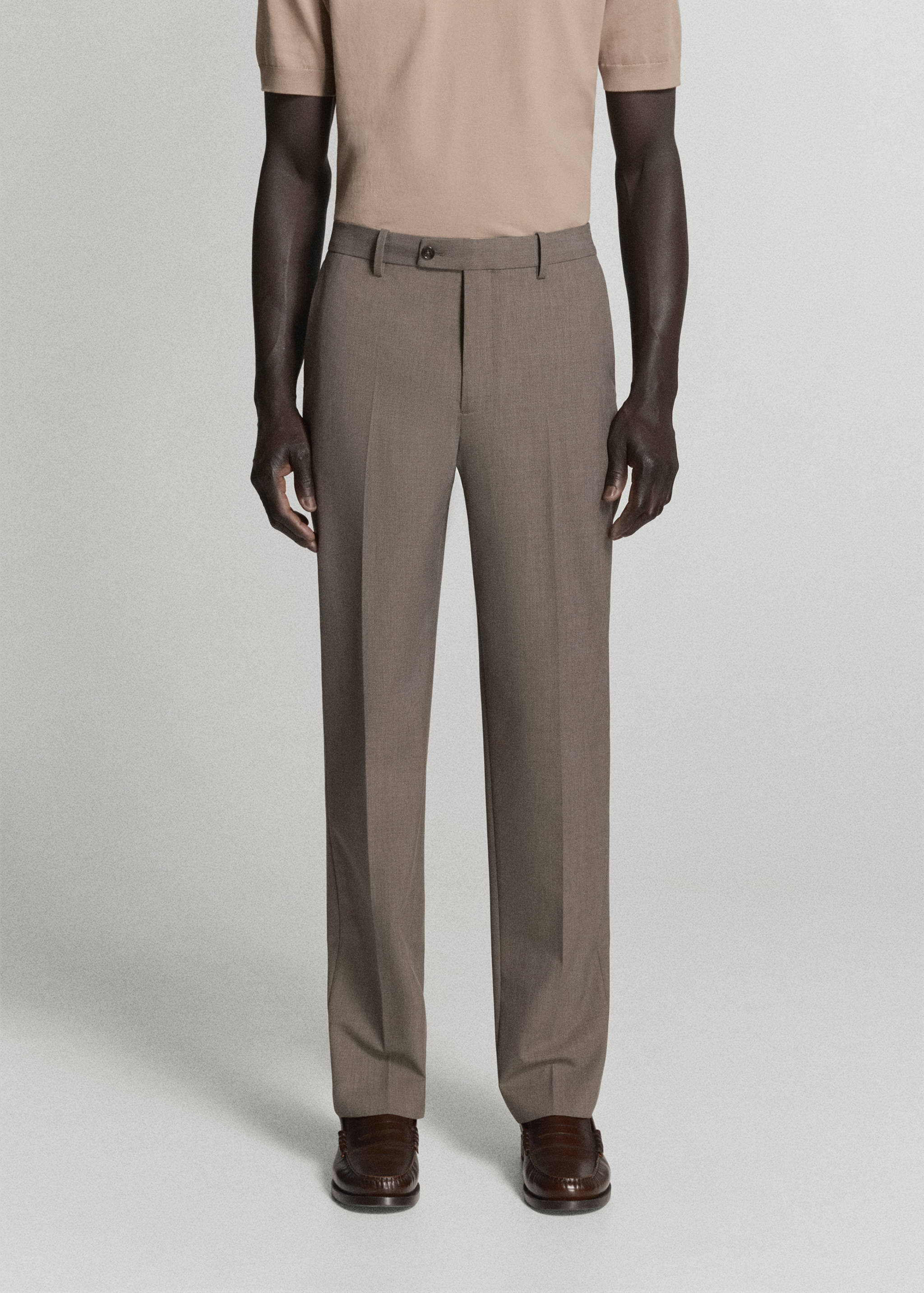 Pantalon de costume London regular-fit - Plan moyen