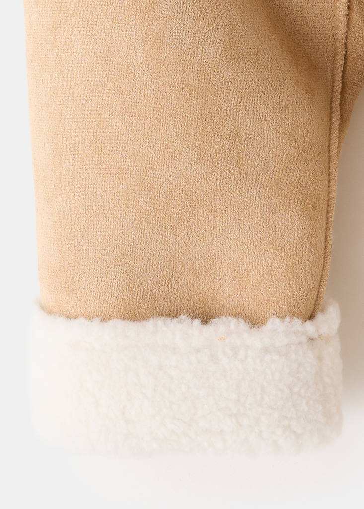 Long double-faced coat — Brown