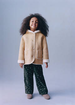 Long double-faced coat — Brown 1
