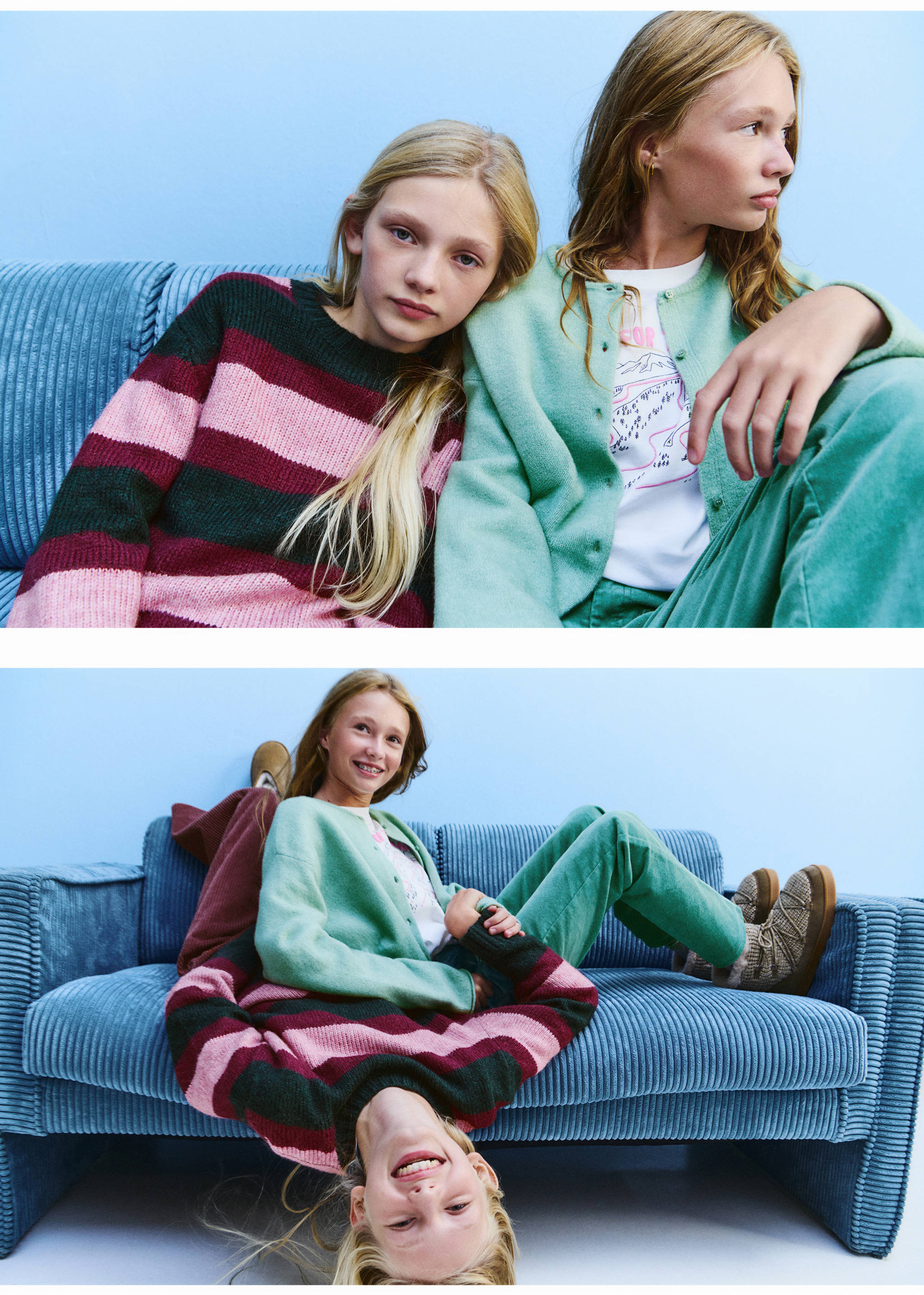 Buttoned knit cardigan - Details of the article 5