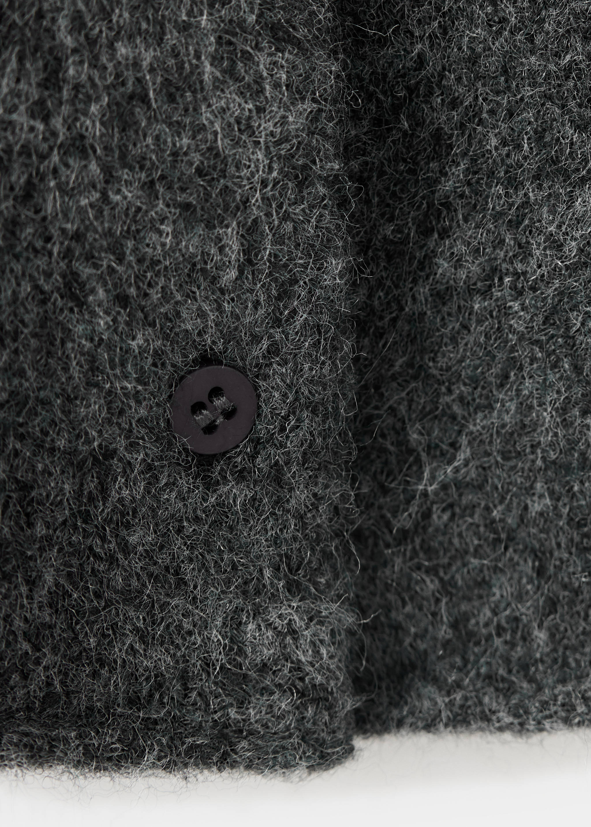 Buttoned knit cardigan - Details of the article 0