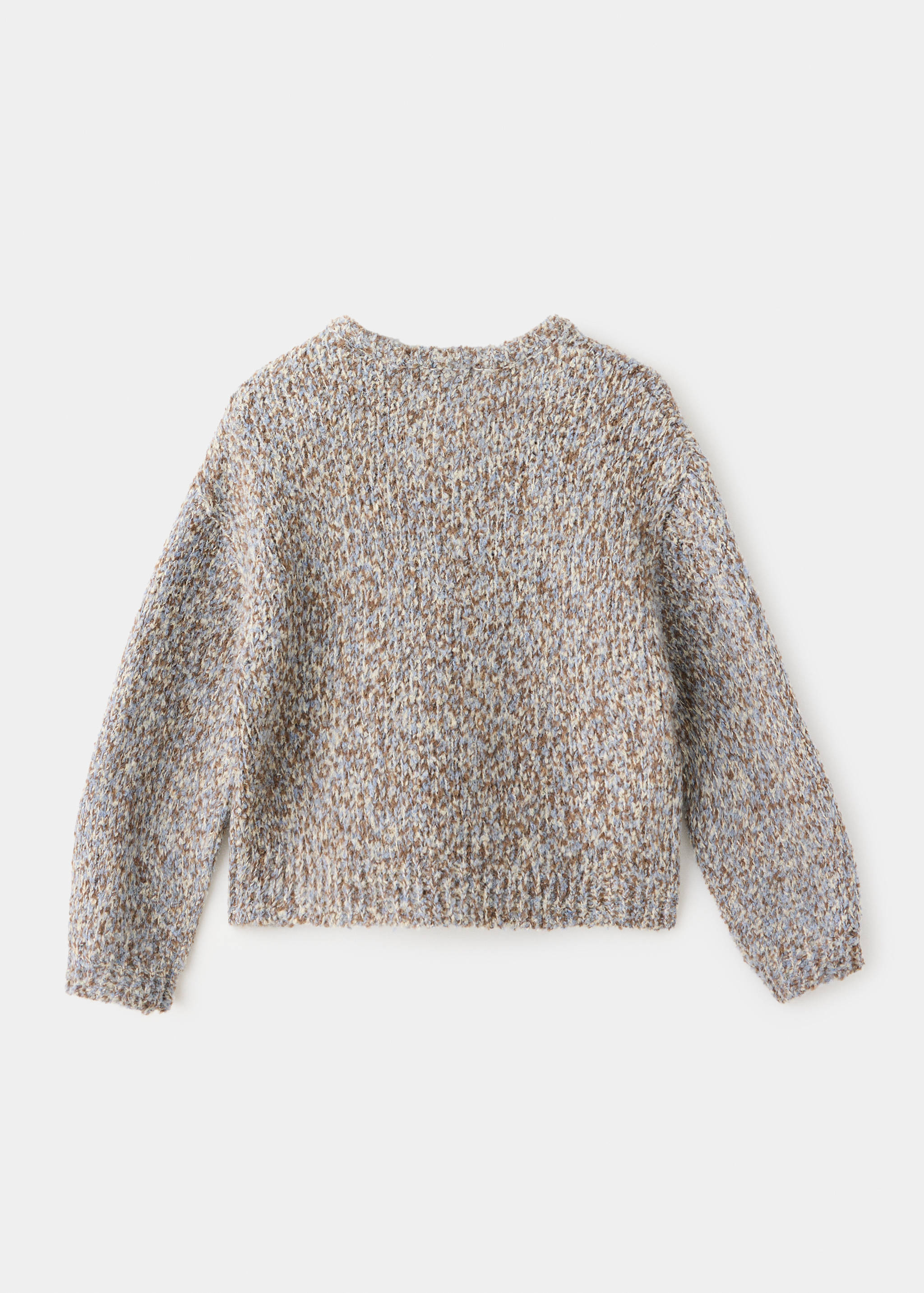 Buttons speckled cardigan - Reverse of the article