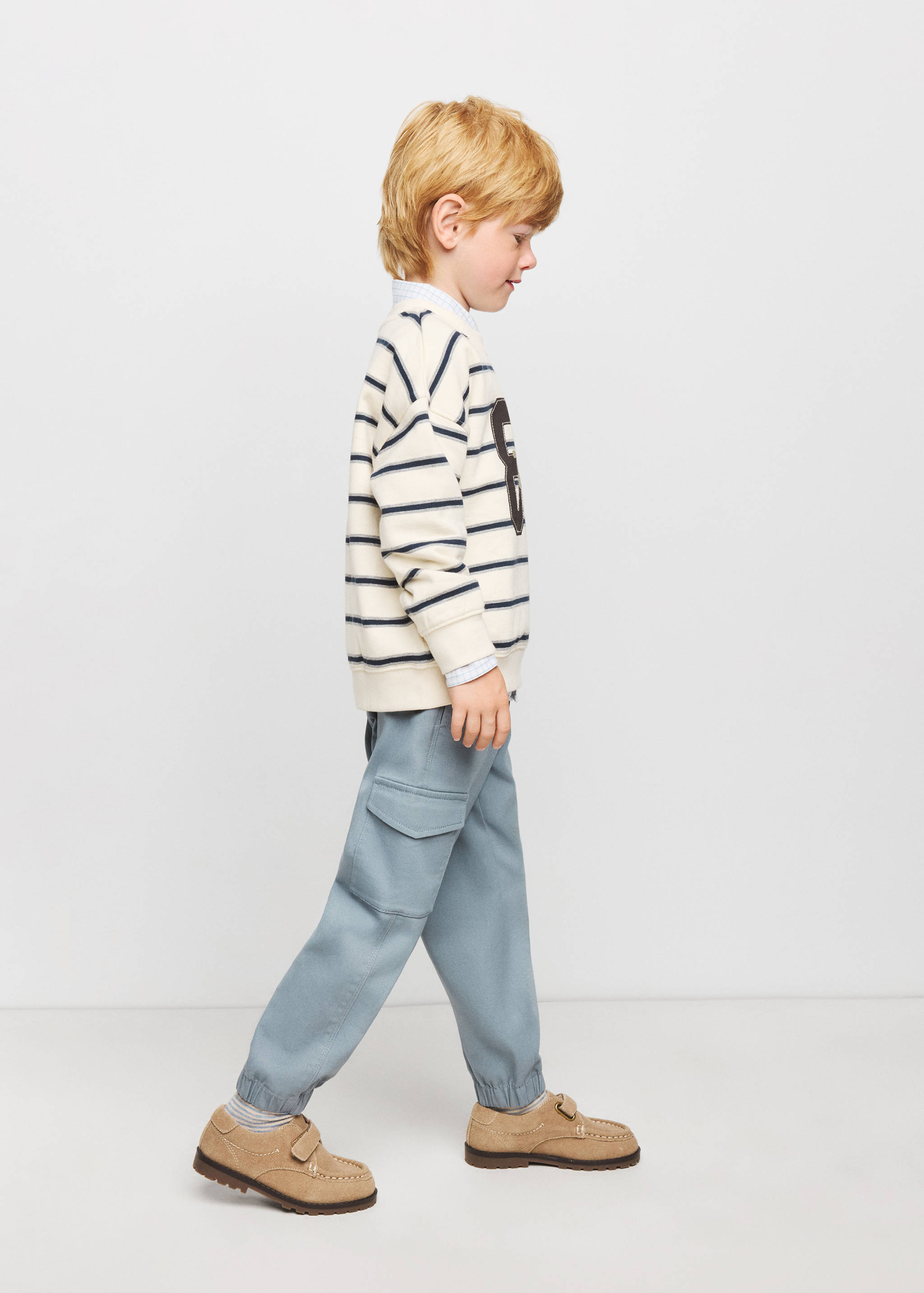 Cargo jogger trousers - Medium plane