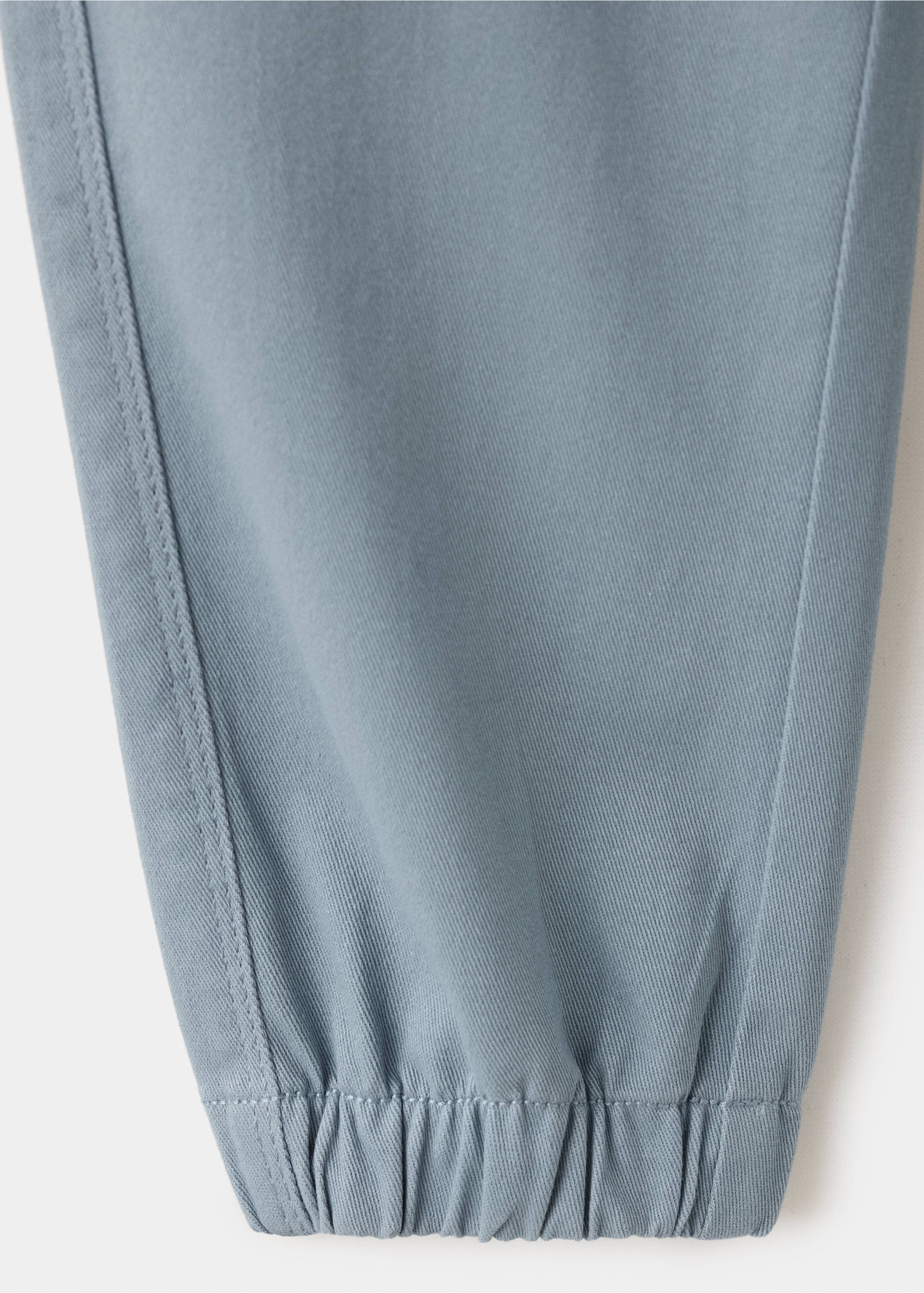 Cargo jogger trousers - Details of the article 0, Blue. Ref: 37015167-00.