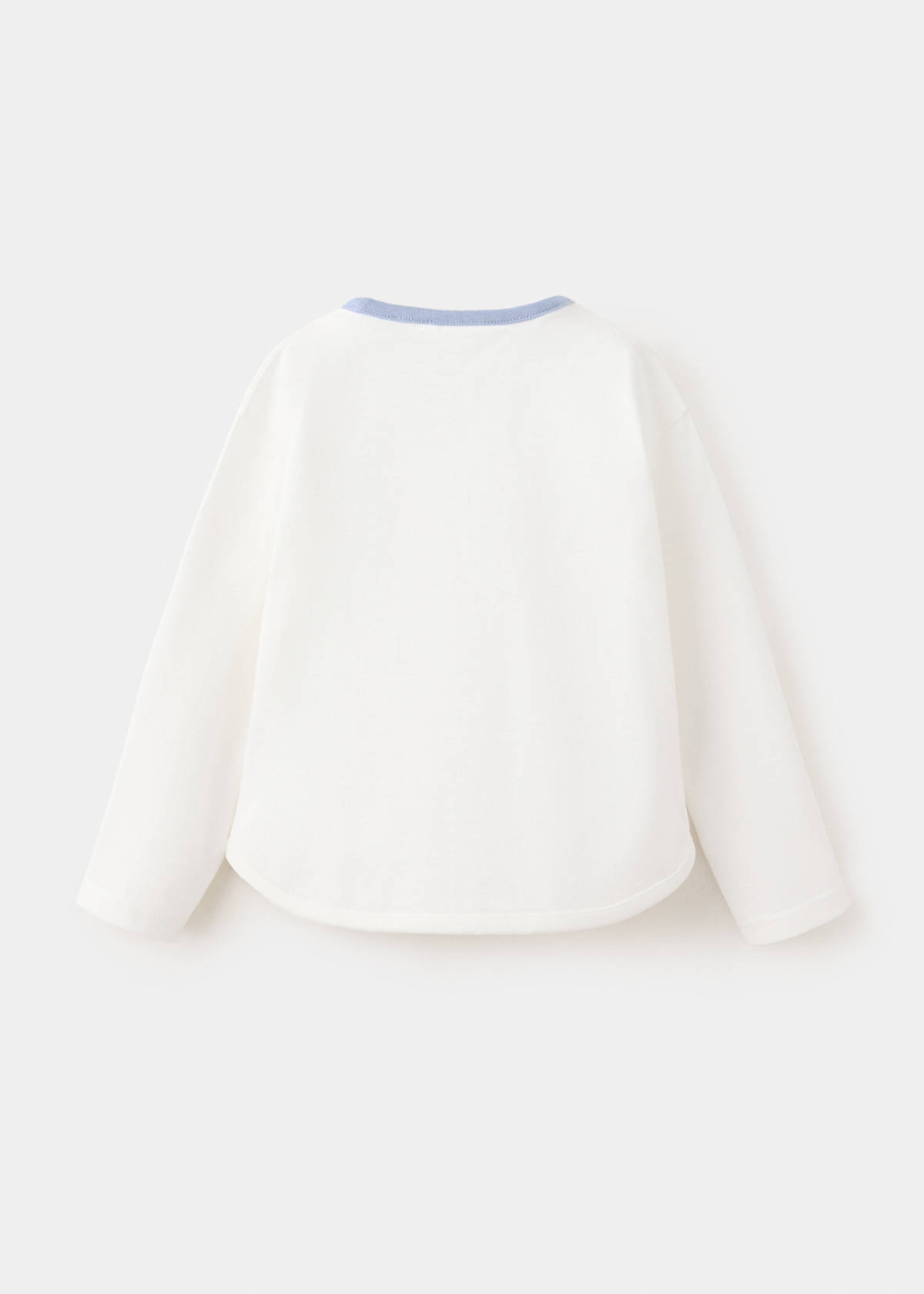 Printed detail T-shirt — Off White