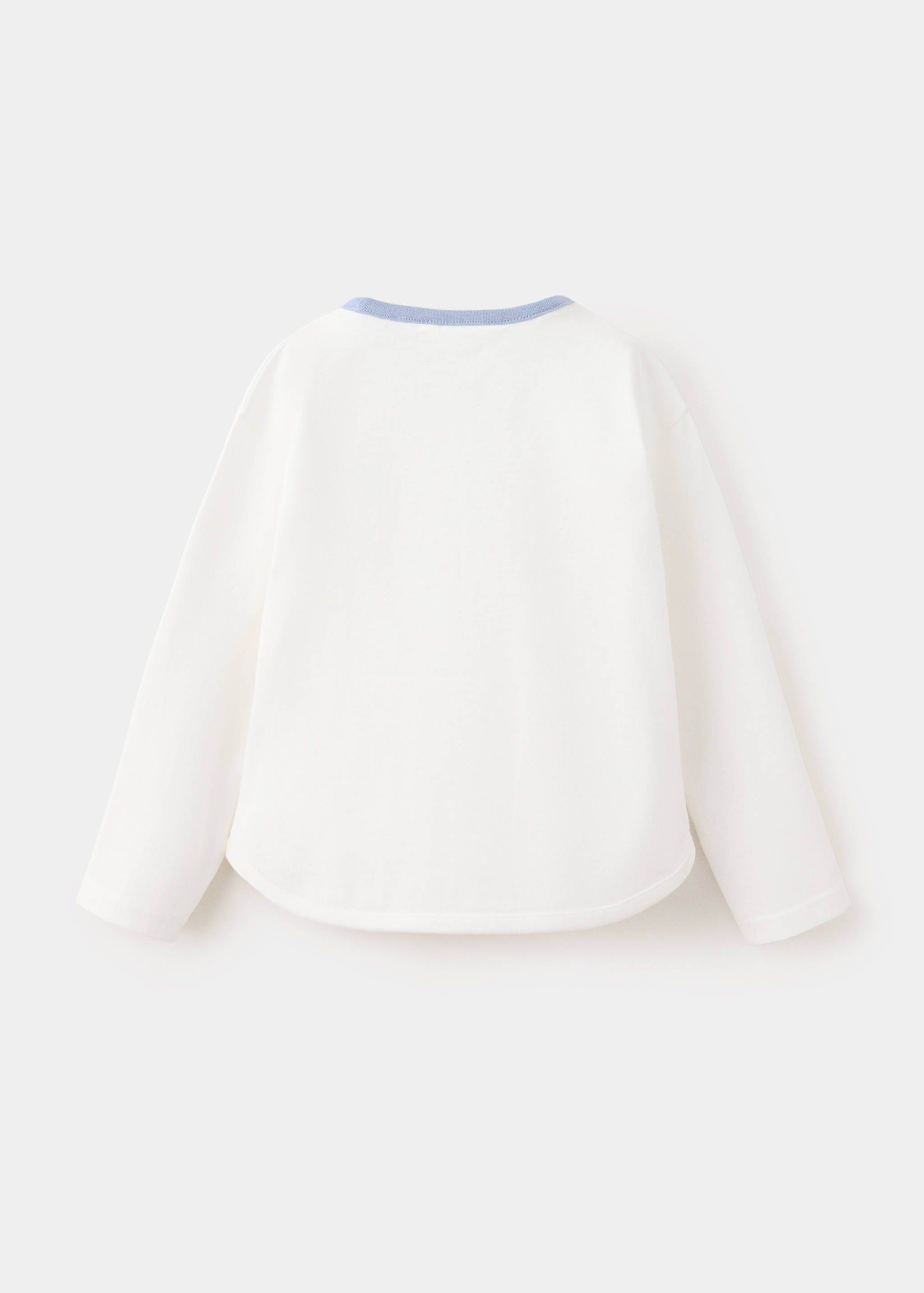 T-shirt détail imprimé - Verso de l’article