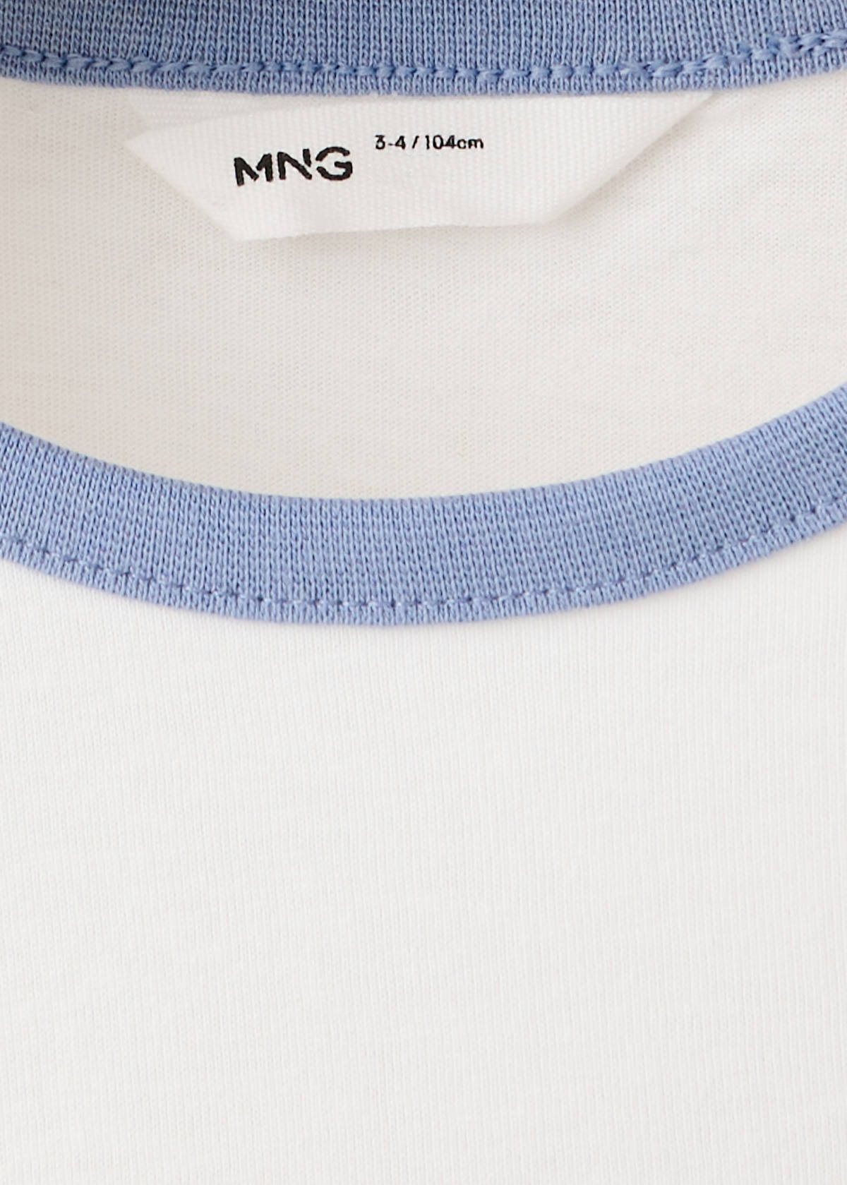 Printed detail T-shirt — Off White
