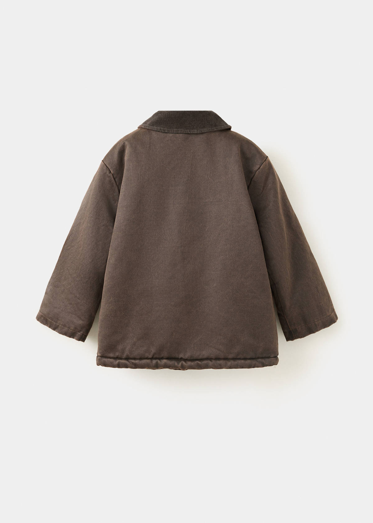 Waxed jacket — Brown