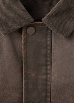 Waxed jacket — Brown 3