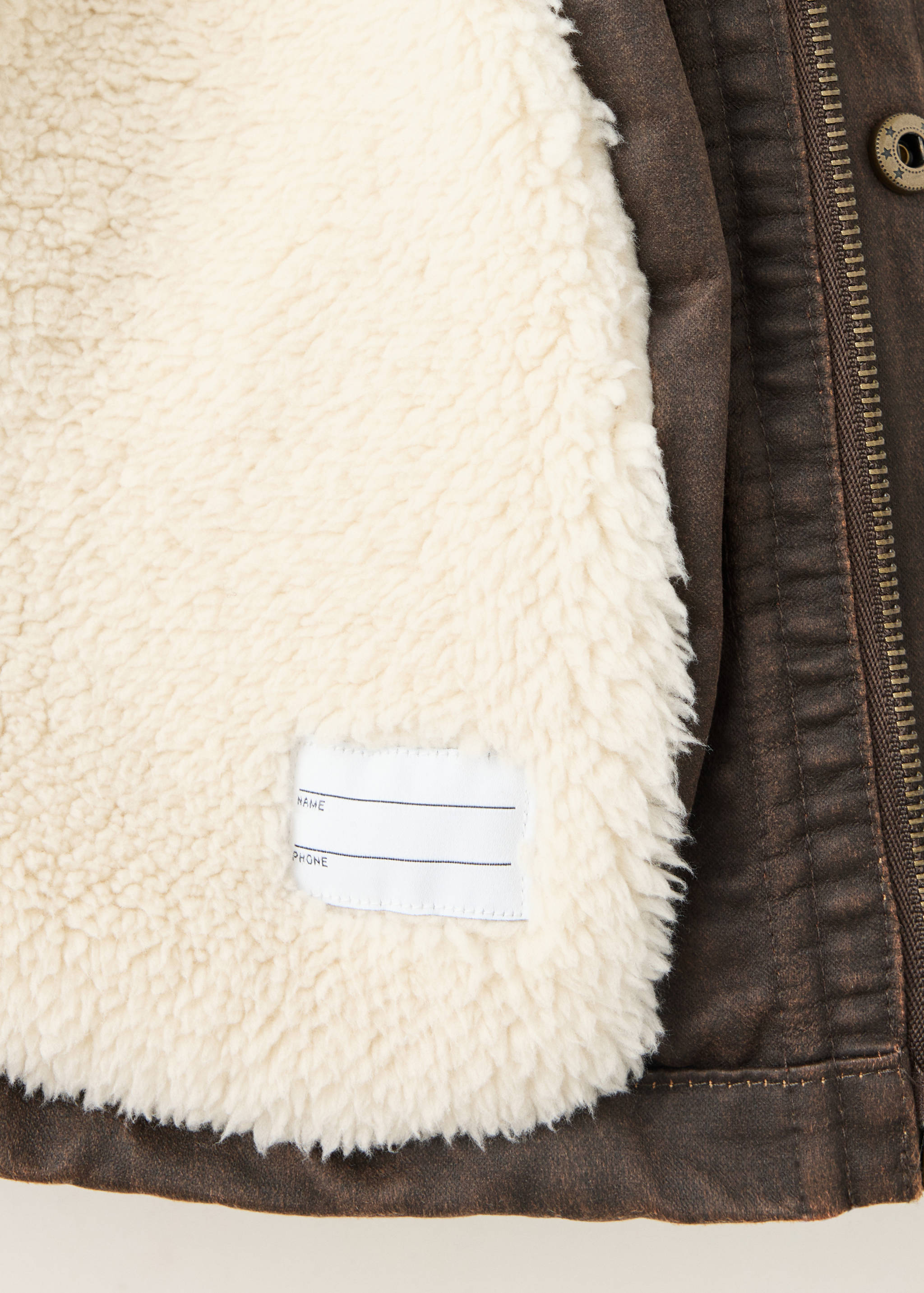 Waxed jacket - Details of the article 0