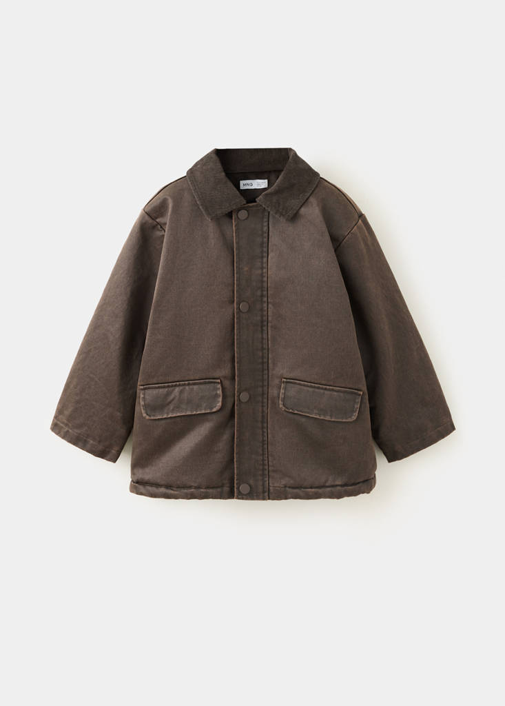 Waxed jacket — Brown