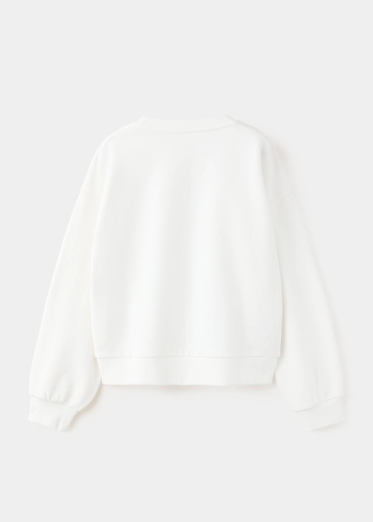 Sweatshirt with embroidered detail — Off White
