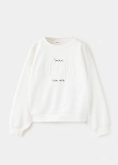 Sweatshirt with embroidered detail — Off White 3