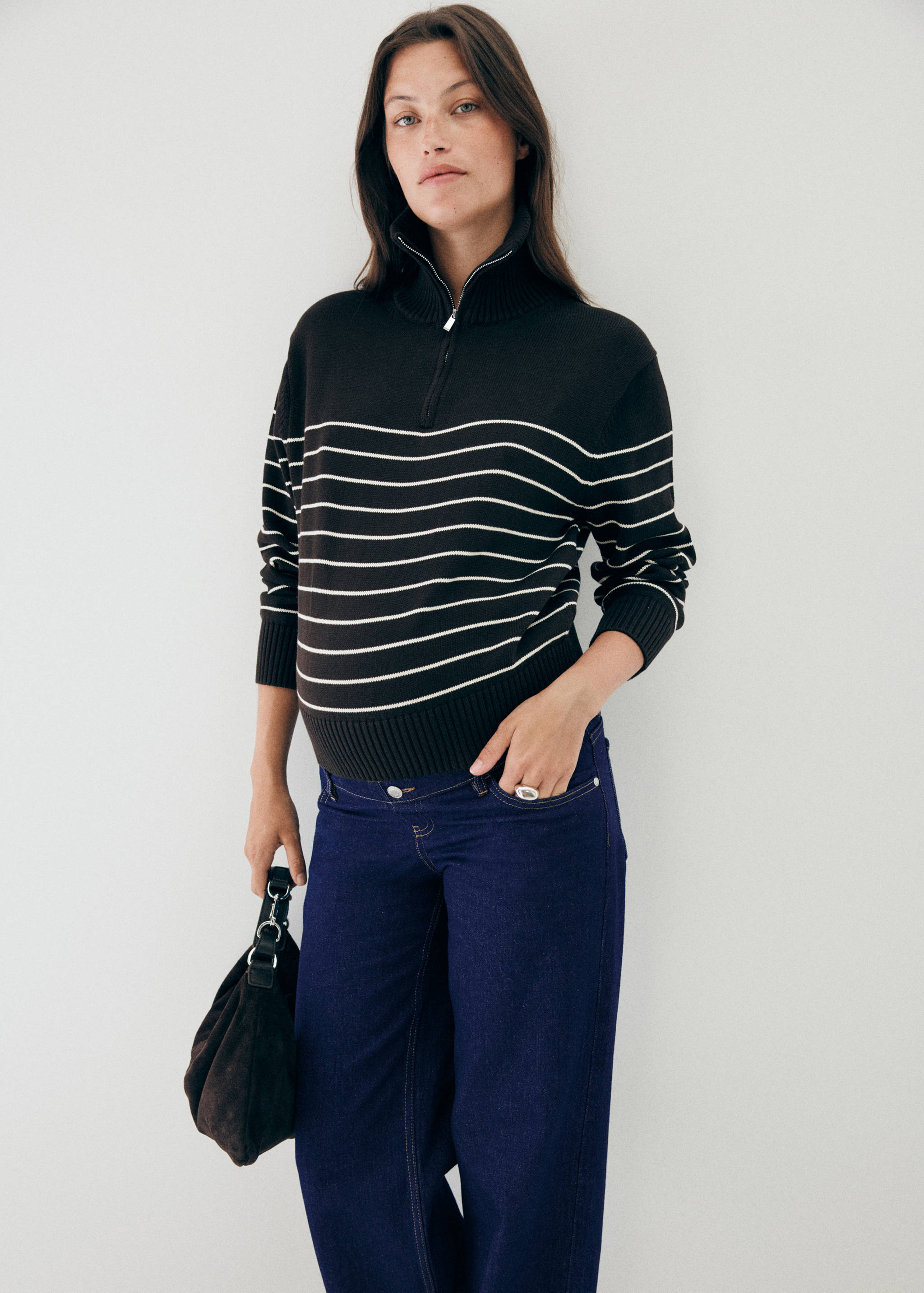 Maternity Straight Jeans - Details of the article 1