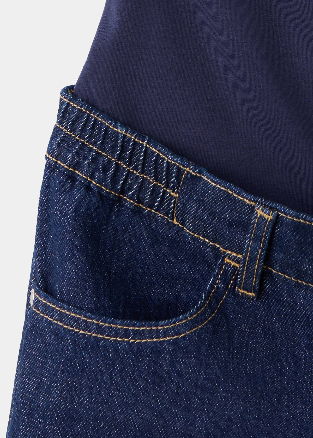 Wide leg maternity jeans — Open Blue