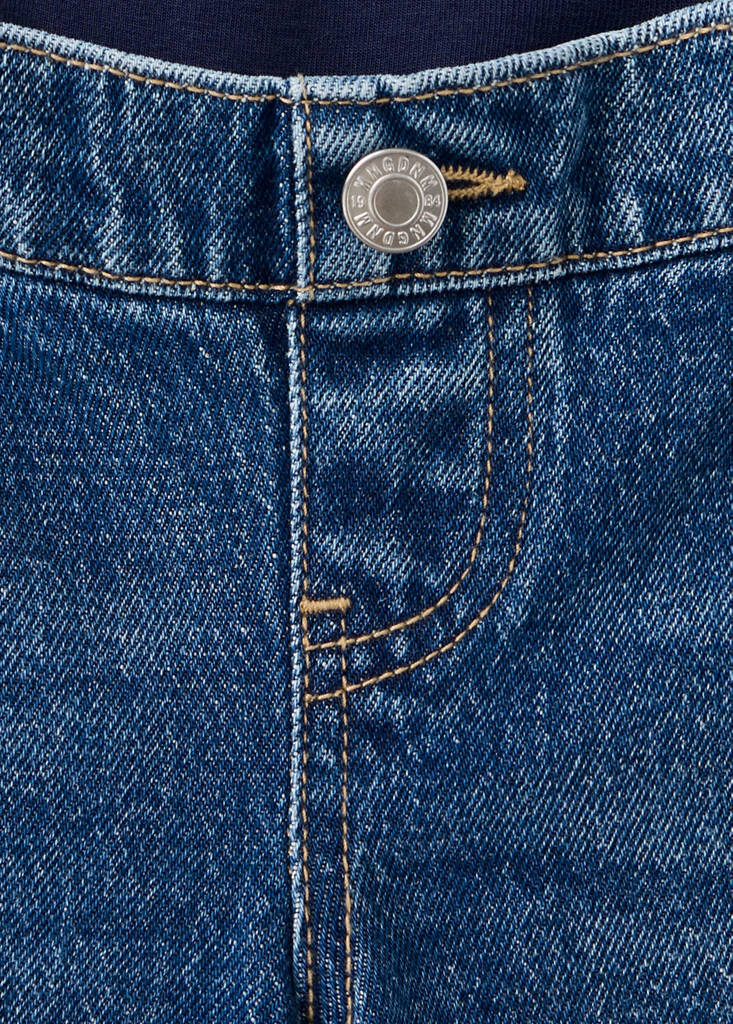 Maternity Straight Jeans — Dark Blue