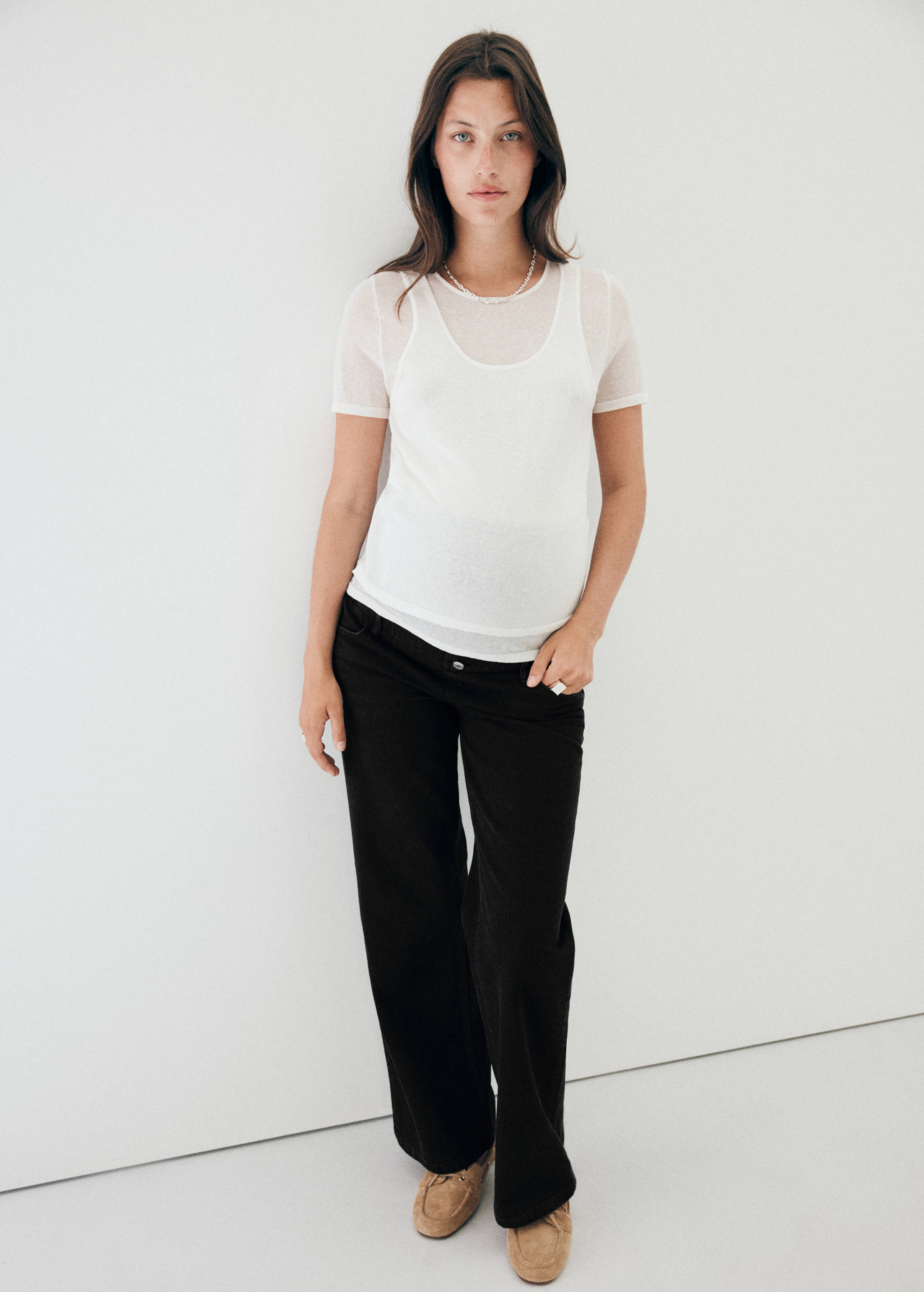 Maternity Straight Jeans - General plane