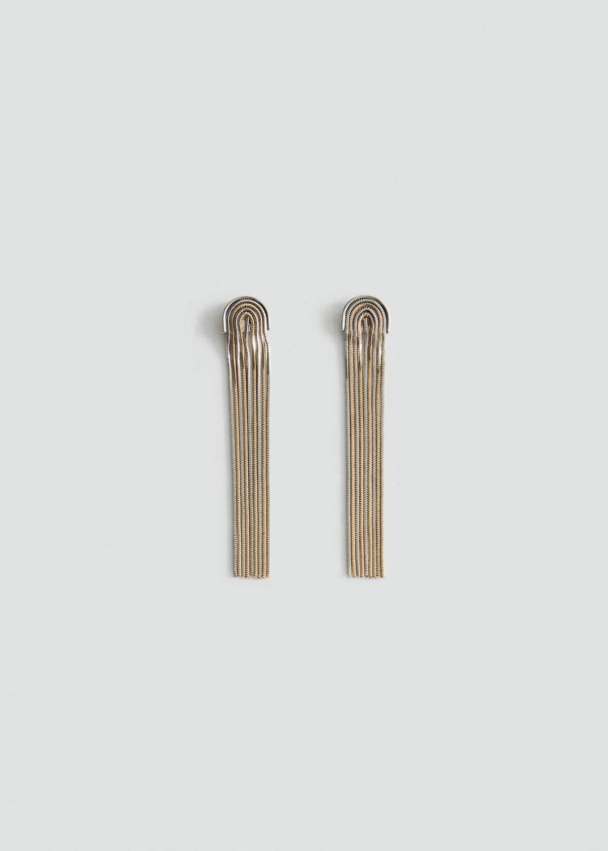 Waterfall tassel earrings — Gold