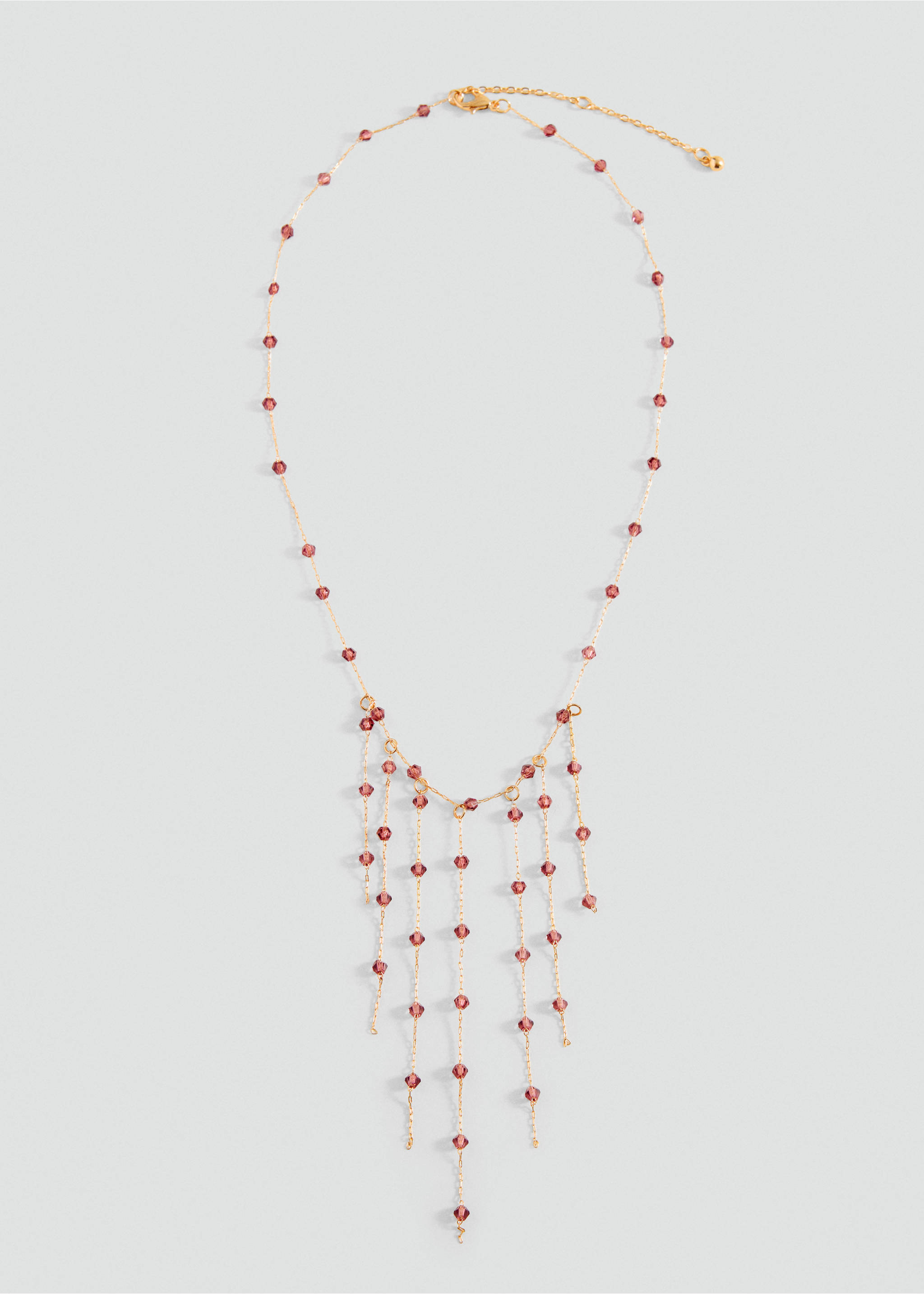 Collier cascade perles - Article sans modèle, Or. Ref: 37015201-00.