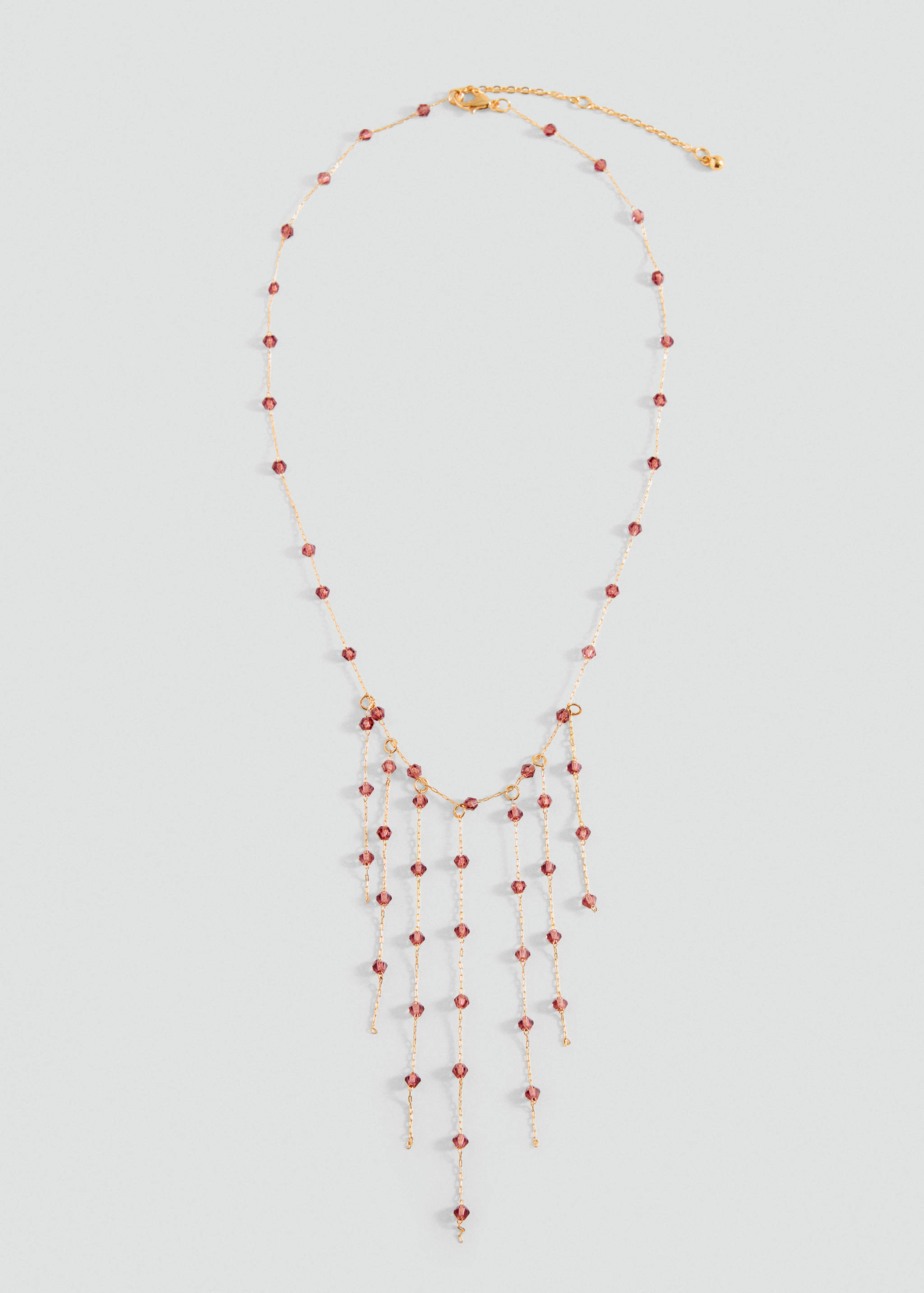 Collier cascade perles - Article sans modèle