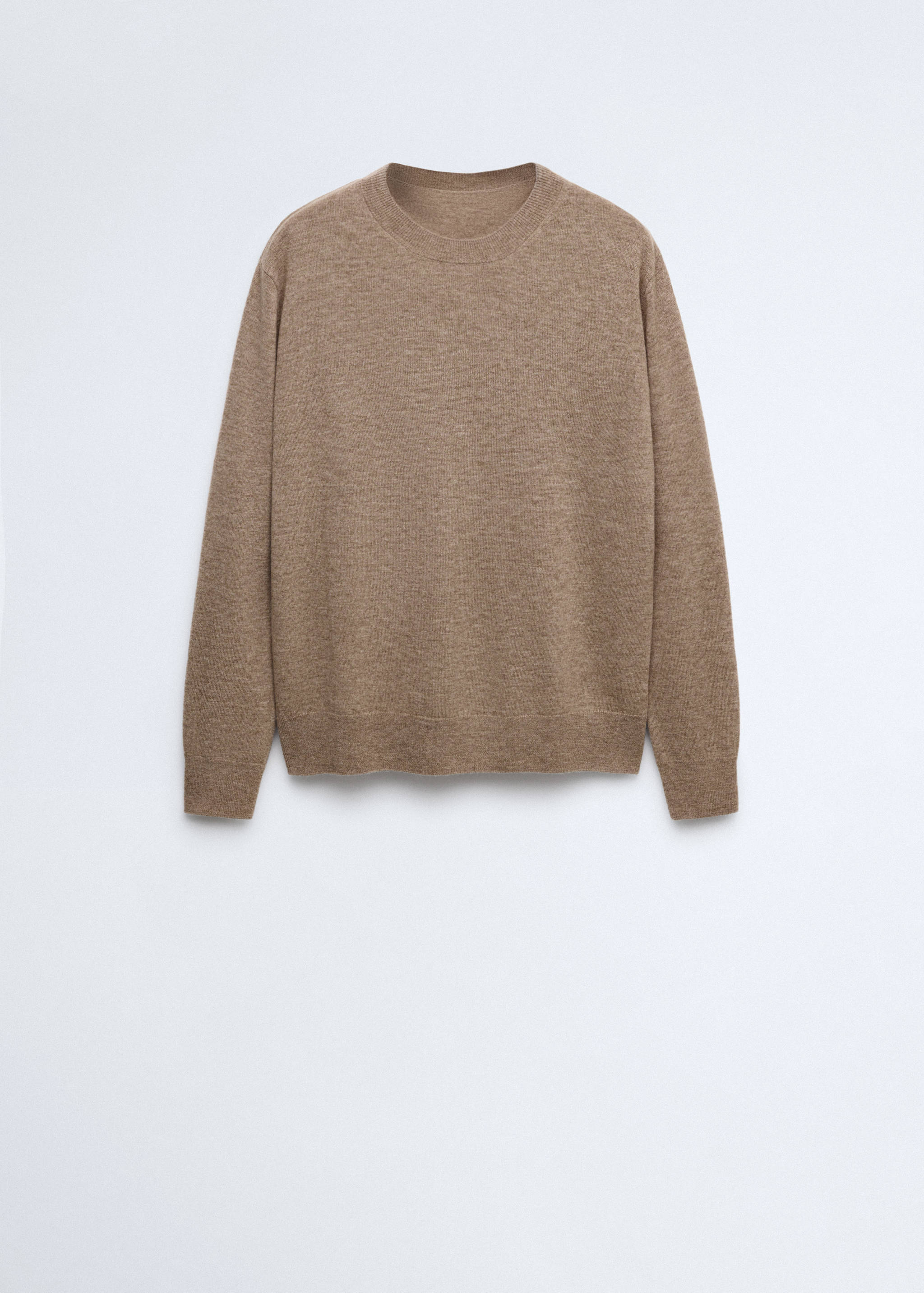 100% wool round-neck sweater - Article without model