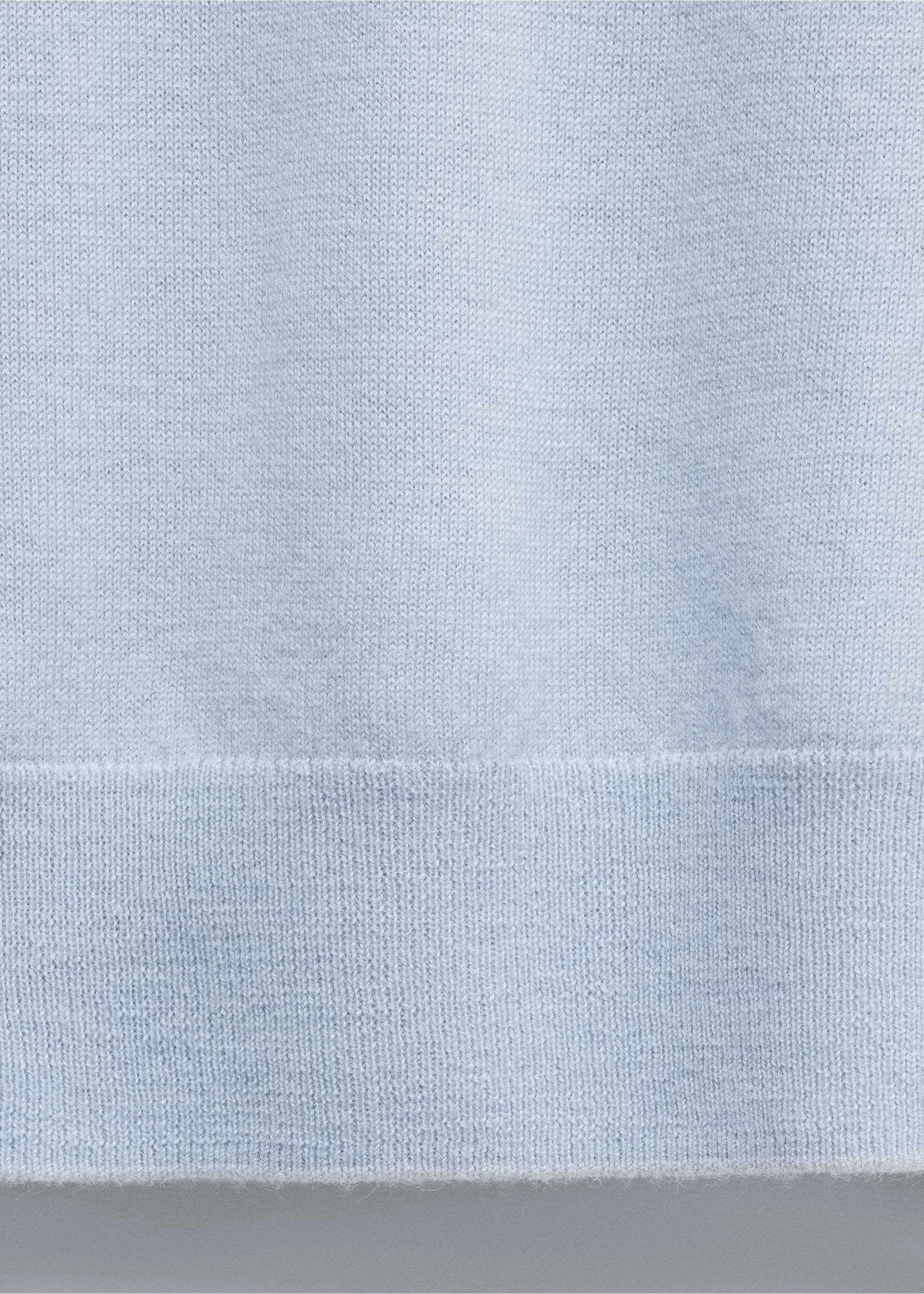 Jersey 100% lana cuello redondo - Detalle del artículo 0, Azul celeste. Ref: 37015843-00.