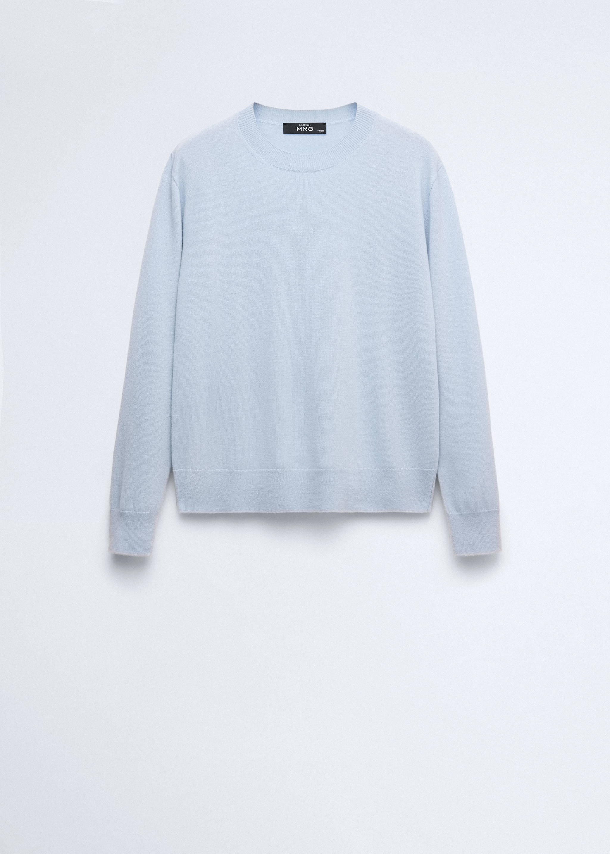 100% wool round-neck sweater - Article without model