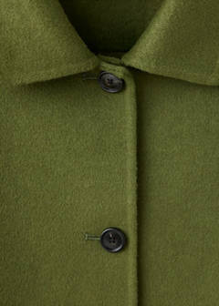 Wool jacket with shirt collar — Green 8