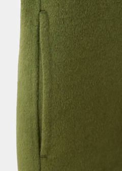 Wool jacket with shirt collar — Green 9