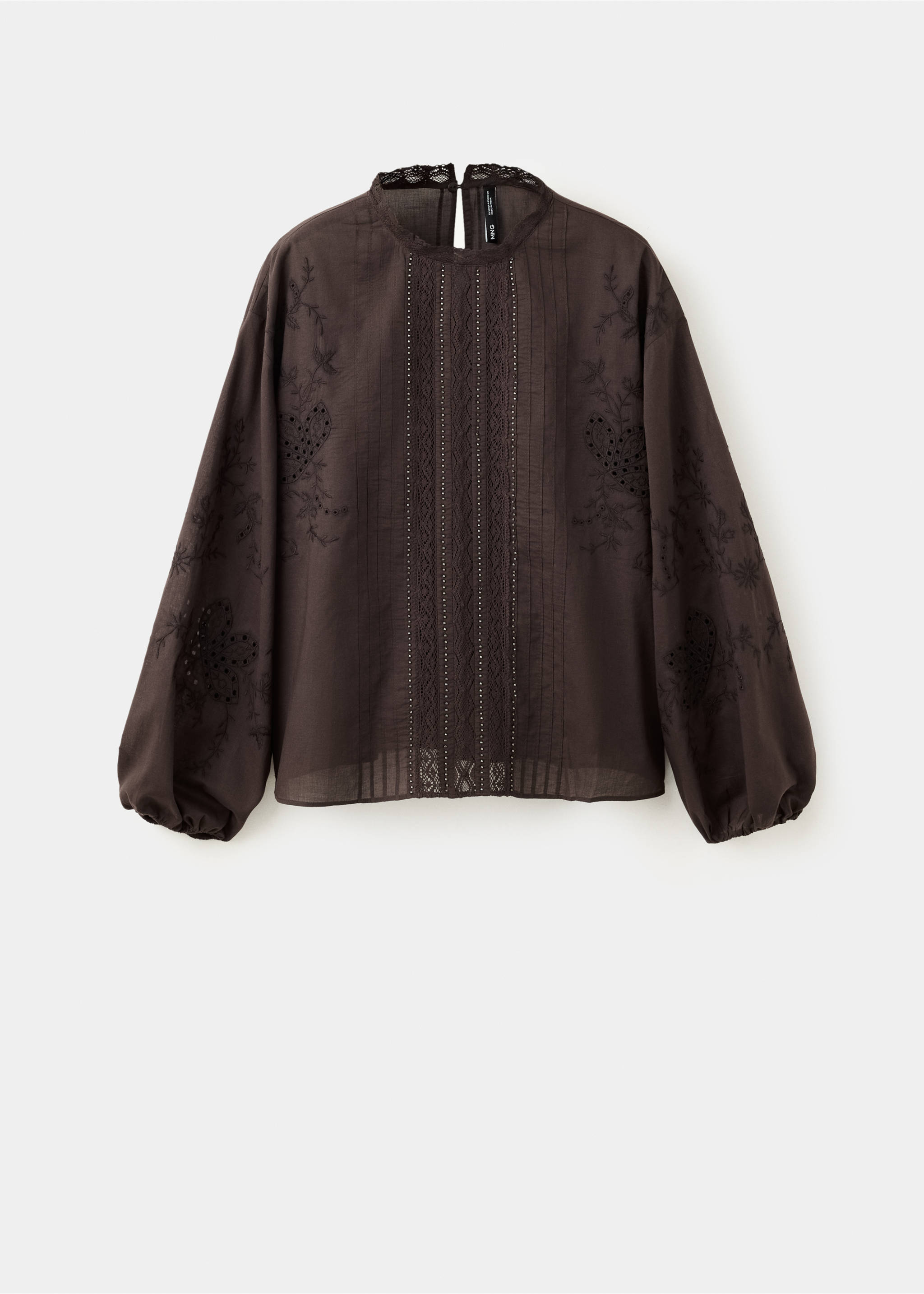 Blouse doris - Article without model, Brown. Ref: 37015853-00.