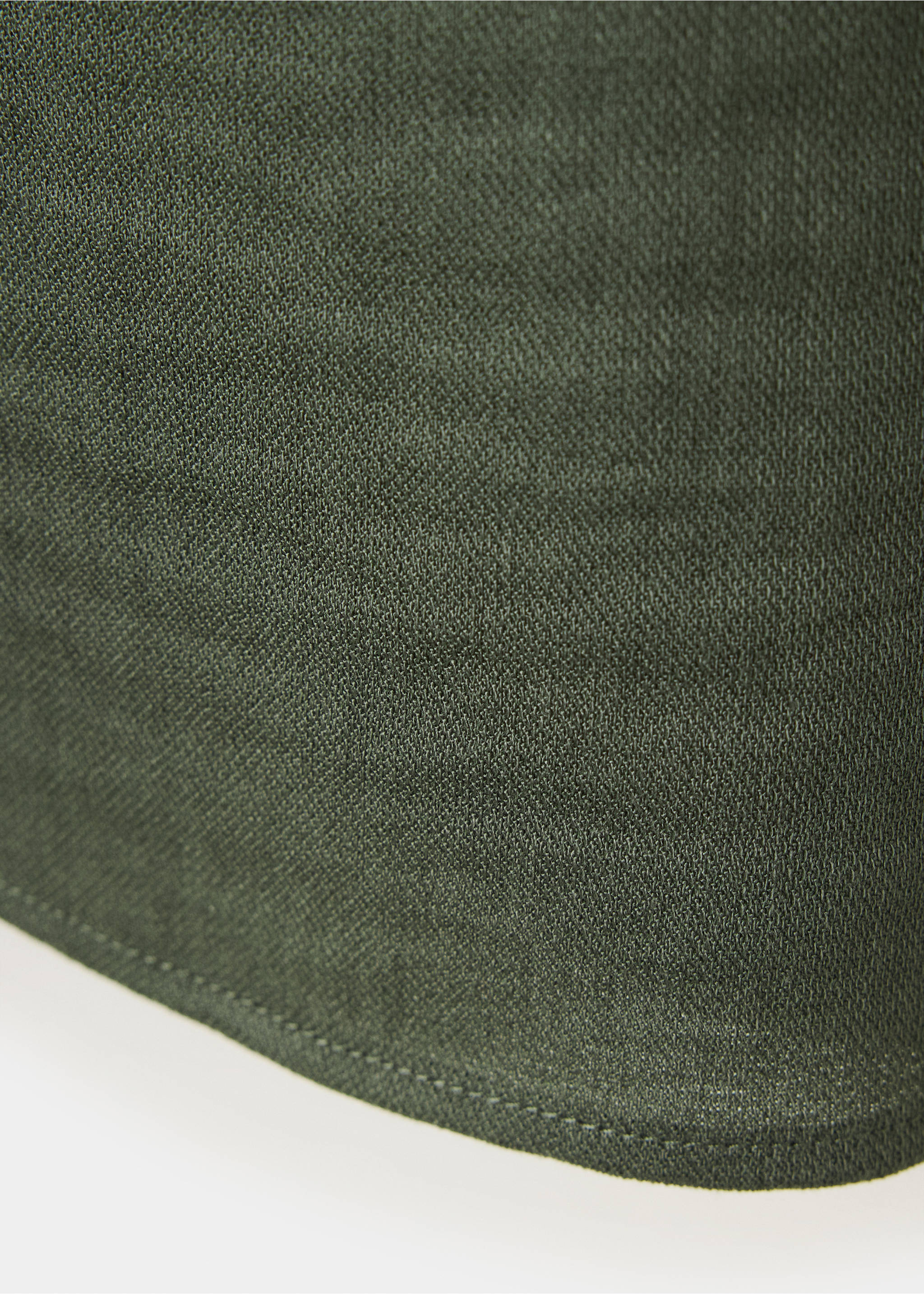 Blouse salvia-w - Details of the article 8, Green. Ref: 37015856-00.