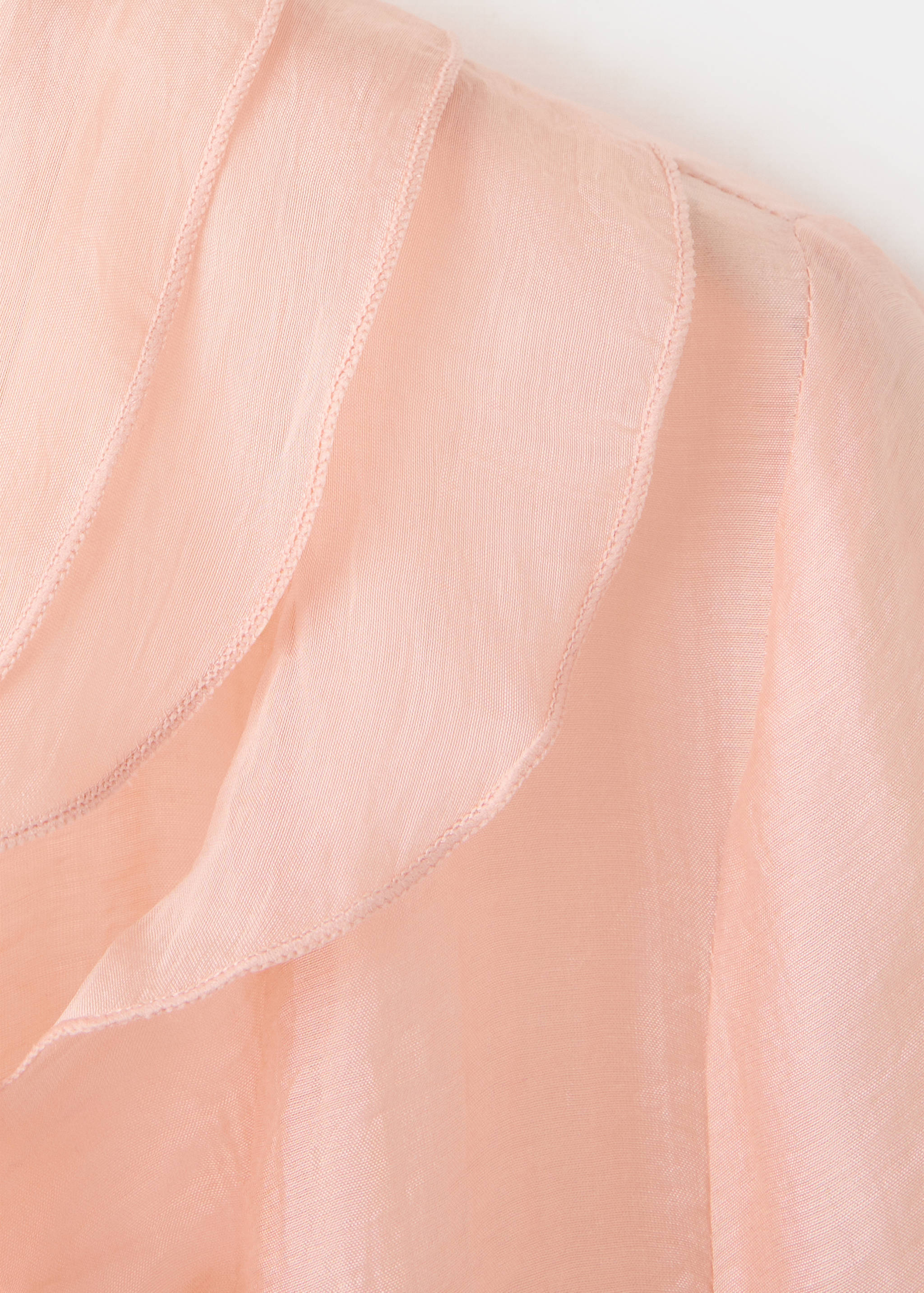 Ruffled lyocell blouse - Details of the article 8