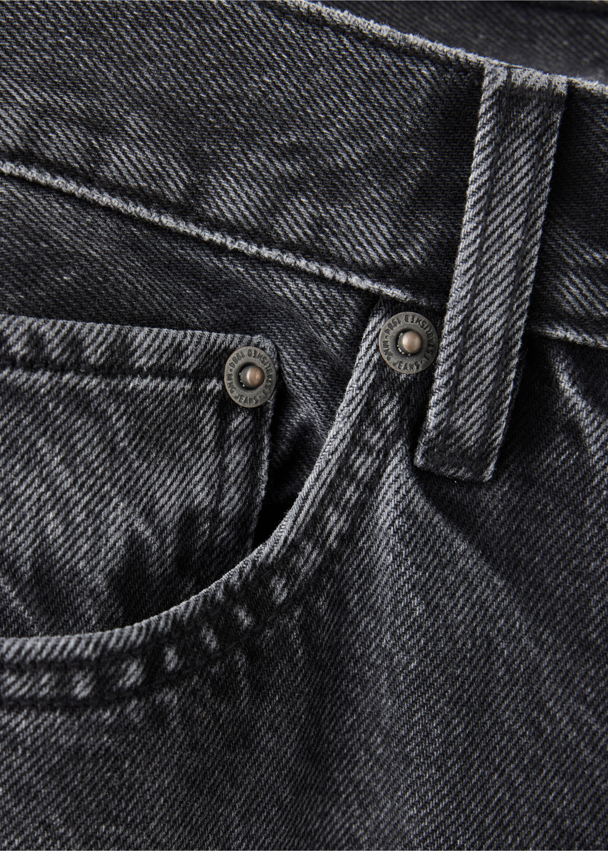 Jeans nicola - Деталь изделия 0, Черный деним. Ref: 37015858-00.
