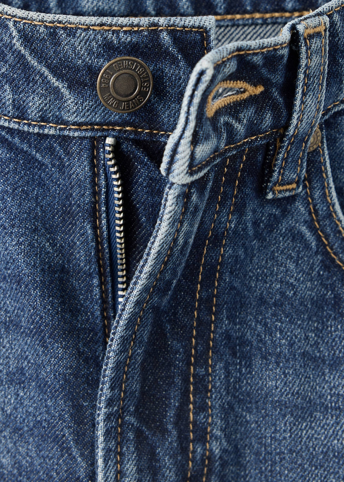 Mid-rise flared jeans — Dark Blue