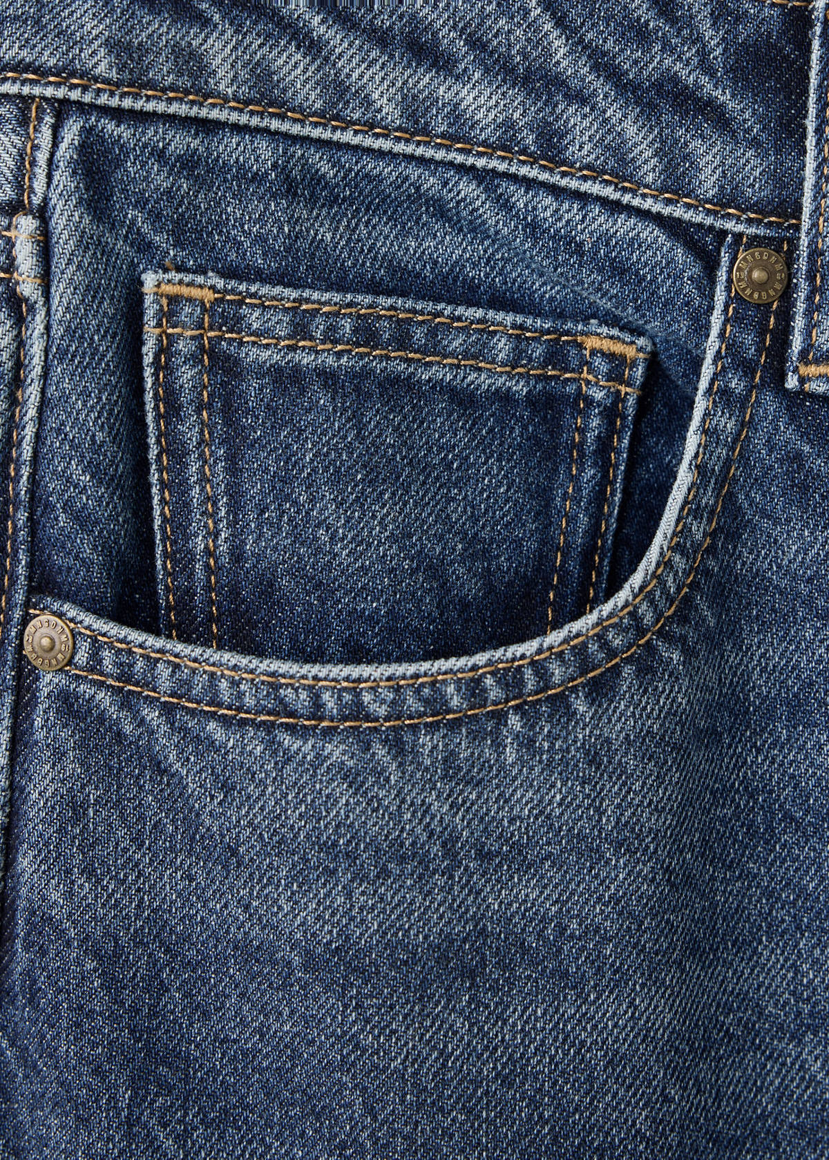 Mid-rise flared jeans — Dark Blue
