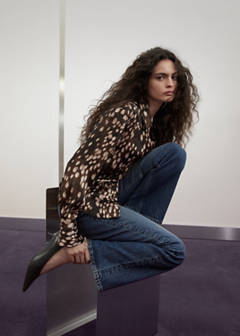Mid-rise flared jeans — Dark Blue 7