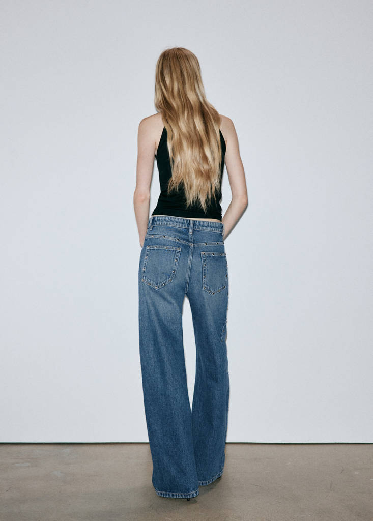 Balloon jeans with studs - thumbnail 10