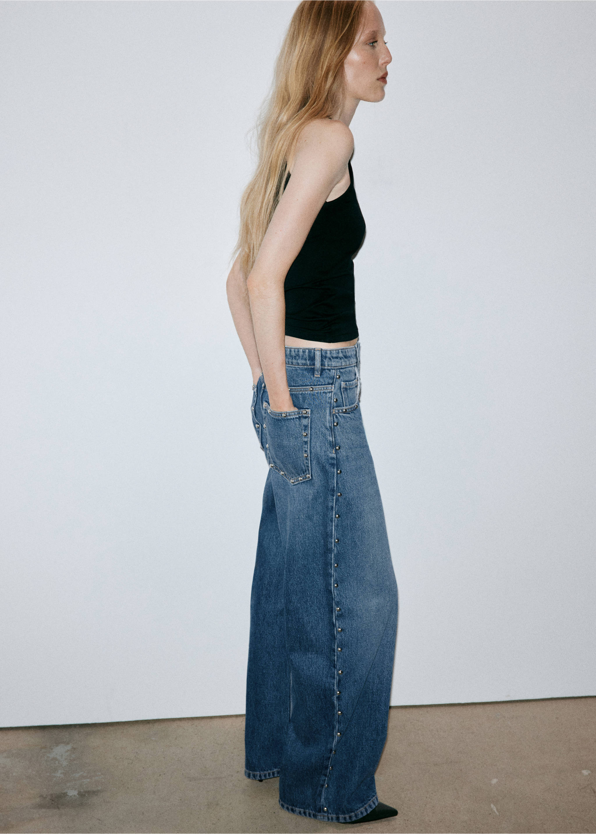 Jeans tokio - Détail de l'article 3, Bleu moyen. Ref: 37015861-00.