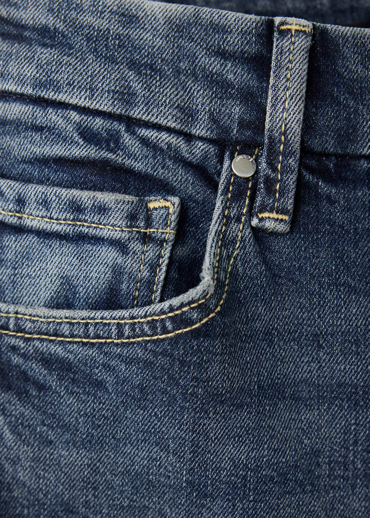 High waist flare jeans — Dark Blue