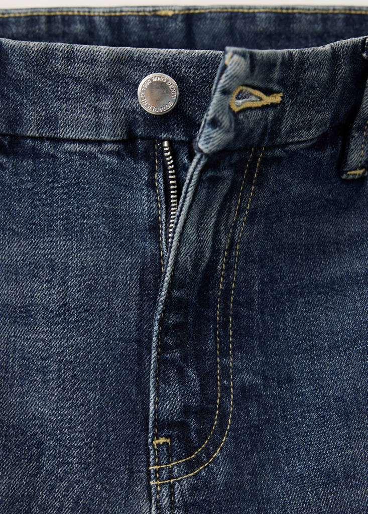 High waist flare jeans — Dark Blue