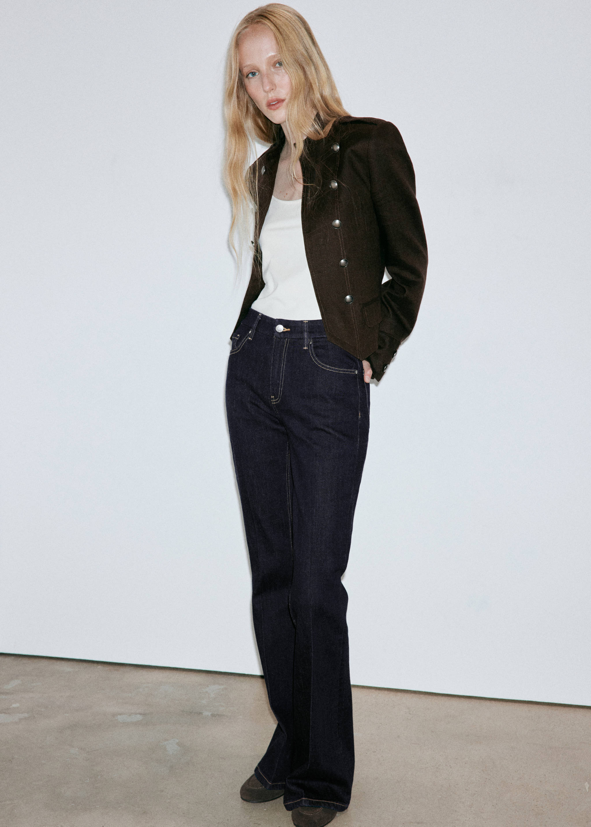 Jeans violeta - General plane