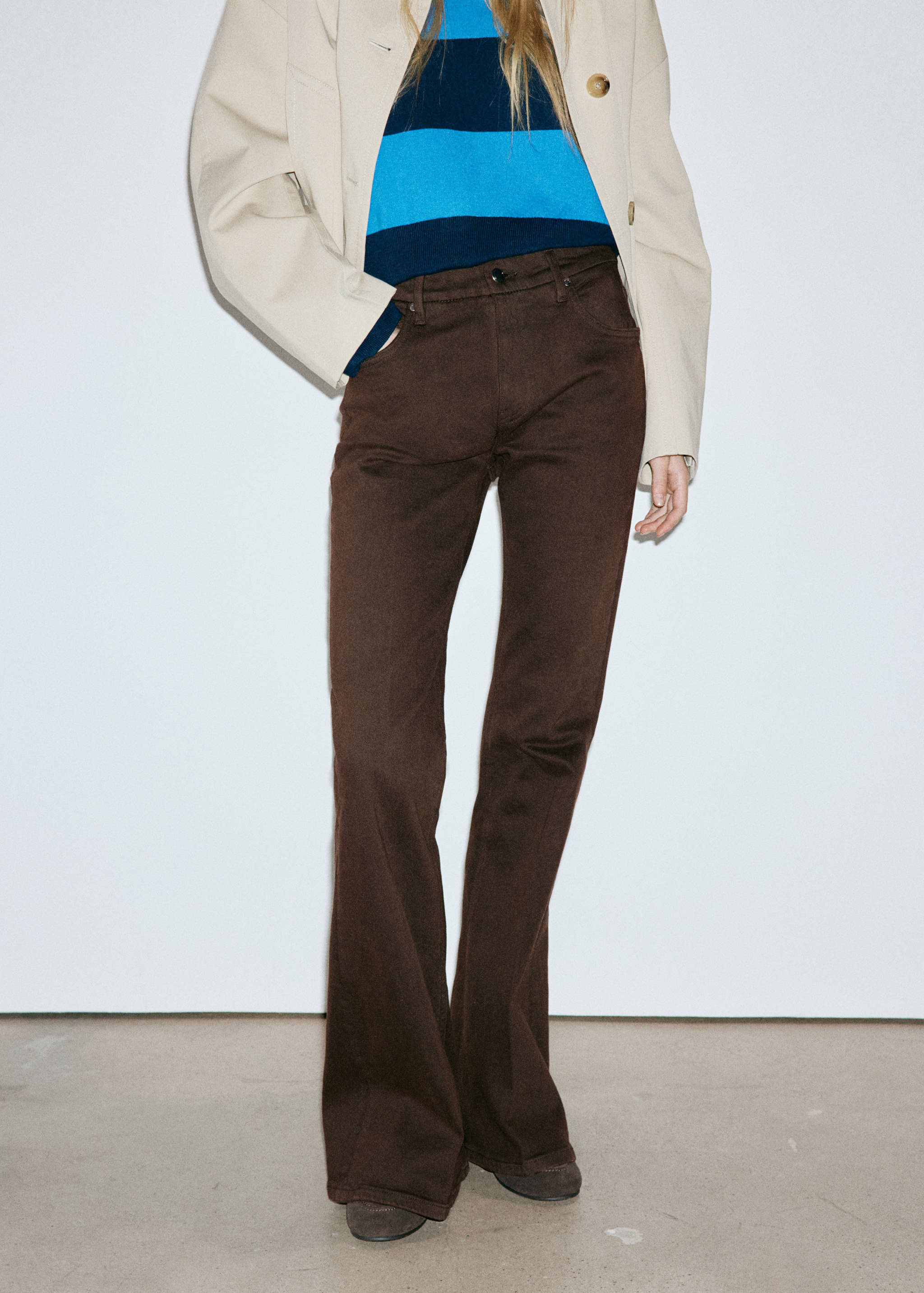 Jeans violeta - Medium plane