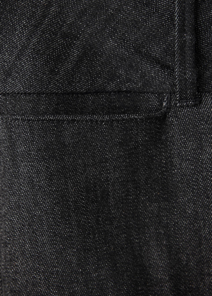 Mid-rise flared jeans — Black