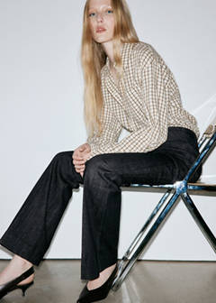 Mid-rise flared jeans — Black 13