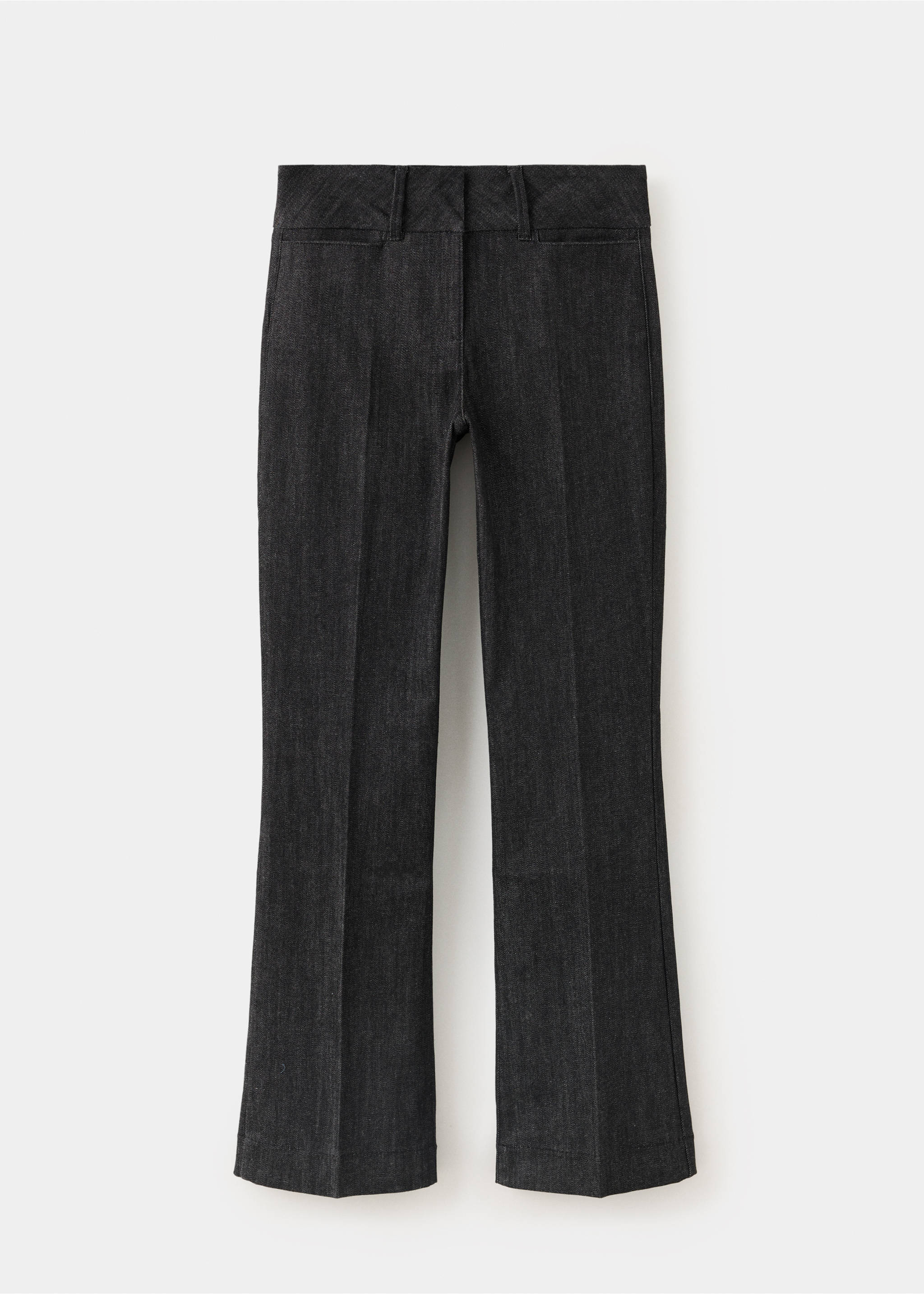 Mid-rise flared jeans - Article without model, Black. Ref: 37015865-00.