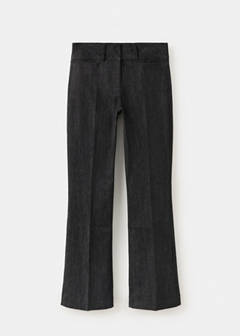 Mid-rise flared jeans — Black 6