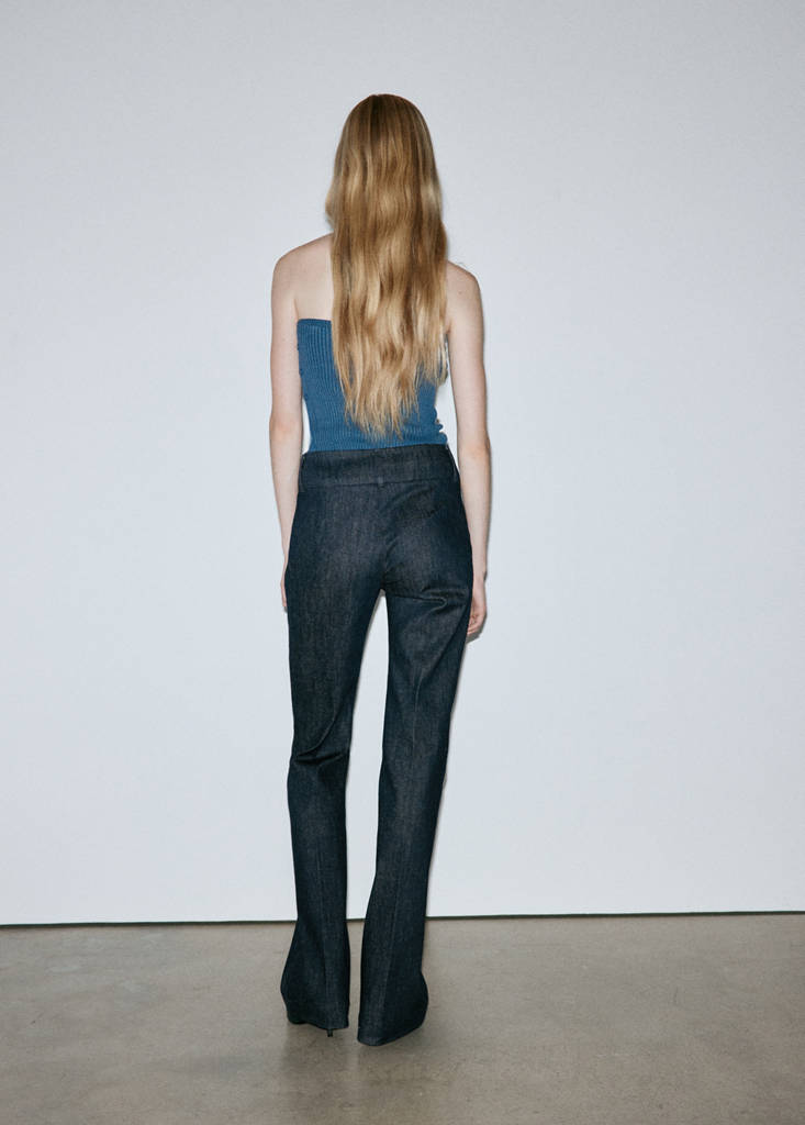 Mid-rise flared jeans — Open Blue